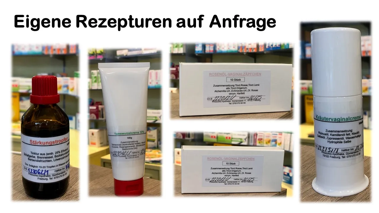 Eigene Rezepturen